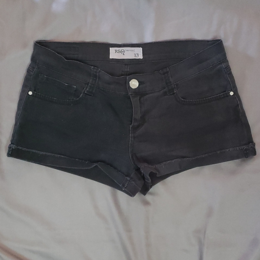 RSQ premium juniors denim shorts size 13